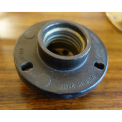 LAMPE DE COURSIVE EN BRONZE ET LAITON