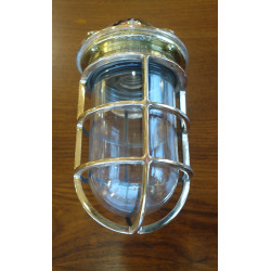 LAMPE DE COURSIVE EN BRONZE ET LAITON