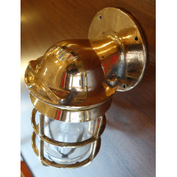 LAMPE DE COURSIVE EN BRONZE ET LAITON