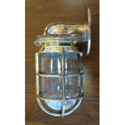 LAMPE DE COURSIVE EN BRONZE ET LAITON