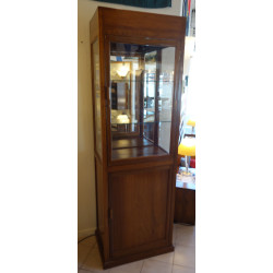 VITRINE MIROIR EN TECK