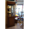 VITRINE MIROIR EN TECK