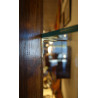 VITRINE MIROIR EN TECK