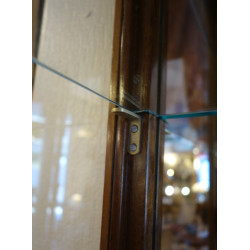 VITRINE MIROIR EN TECK