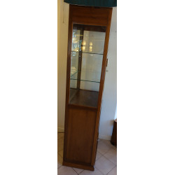VITRINE MIROIR EN TECK