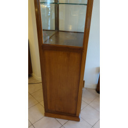 VITRINE MIROIR EN TECK