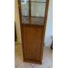 VITRINE MIROIR EN TECK
