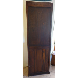 VITRINE MIROIR EN TECK