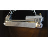PLAFONNIER DOUBLE TUBE EN VERRE