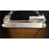 PLAFONNIER DOUBLE TUBE EN VERRE