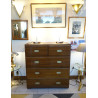 COMMODE COLONIALE EN TECK