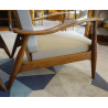 PAIRE DE FAUTEUILS EN TECK