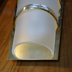 APPLIQUE VERRE ET LAITON