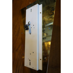 APPLIQUE VERRE ET LAITON