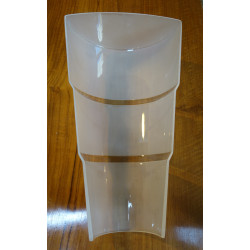 APPLIQUE VERRE ET LAITON