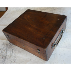 sextant boite acajou