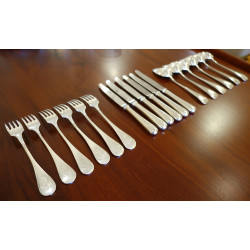 LOT 18 COUVERTS MARINE NATIONALE 🔵⚪🔴