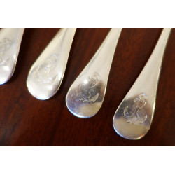 LOT 18 COUVERTS MARINE NATIONALE 🔵⚪🔴