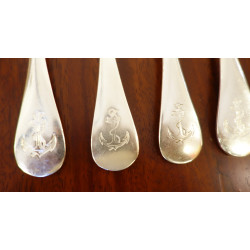 LOT 18 COUVERTS MARINE NATIONALE 🔵⚪🔴