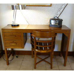 BUREAU COLONIAL EN TECK
