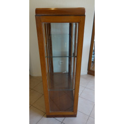 VITRINE TECK ET PALISSANDRE