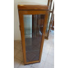 VITRINE TECK ET PALISSANDRE