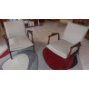 FAUTEUILS DESIGN PALISSANDRE