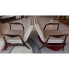 FAUTEUILS DESIGN PALISSANDRE