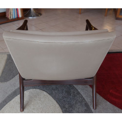 FAUTEUILS DESIGN PALISSANDRE