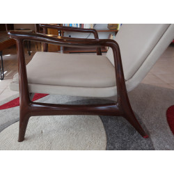 FAUTEUILS DESIGN PALISSANDRE