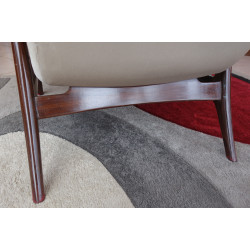 FAUTEUILS DESIGN PALISSANDRE